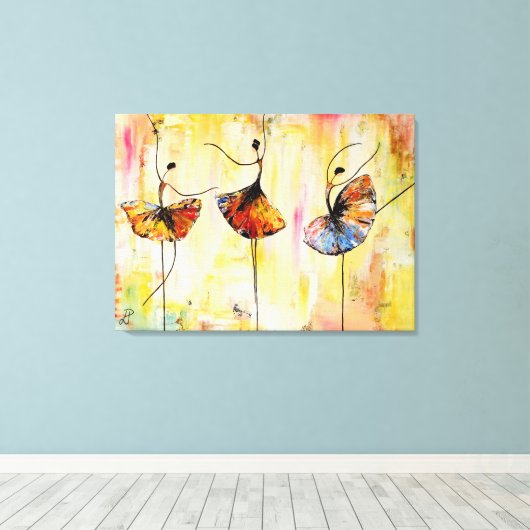 Toile Ballet Sinfonietta (Insitu (Plancher de Bois))