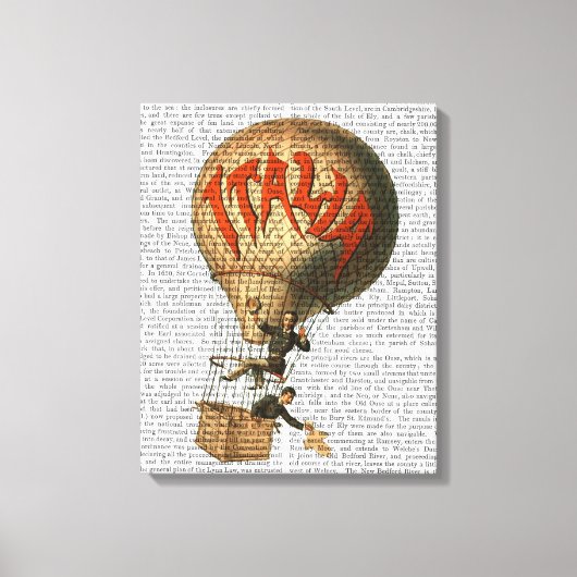 Toile Ballon à air chaud Italia (Recto)