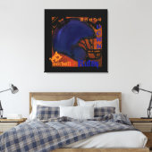 TOILE BALLON DE FOOT AMÉRICAIN (Insitu(Chambre))