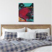 TOILE BALLON DE FOOT AMÉRICAIN (Insitu(Chambre))