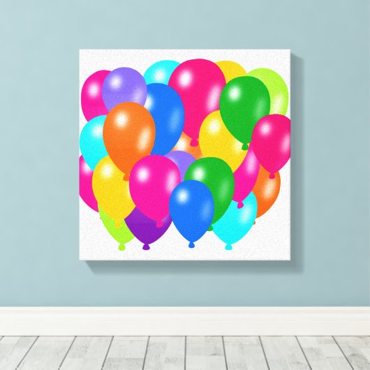 Toile Ballons (Insitu (Plancher de Bois))