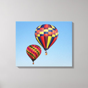 Toile Ballons à air chaud