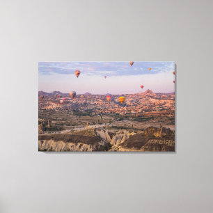 Toile Ballons à Air Chaud au-dessus de Cappadoce