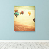 Toile Ballons À Air Chaud Dans Le Ciel (Insitu (Plancher de Bois))