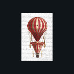 Toile Ballons à air chaud en cascade rouge<br><div class="desc">Transports et voyages</div>