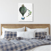 Toile Ballons à air chaud et oiseaux (Insitu(Chambre))