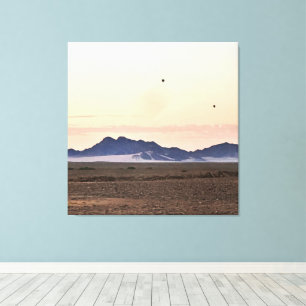 Toile Ballons à air chaud sur Sossusvlei