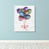 Toile Ballons à poissons (Insitu (Plancher de Bois))