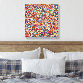 Toile Ballons de bonbons Couleurs arc-en-ciel (Insitu(Chambre))