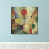 Toile Ballons rouges (Insitu (Plancher de Bois))