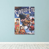 Toile Balloon à air chaud et affiche japonaise pour dame (Insitu (Plancher de Bois))