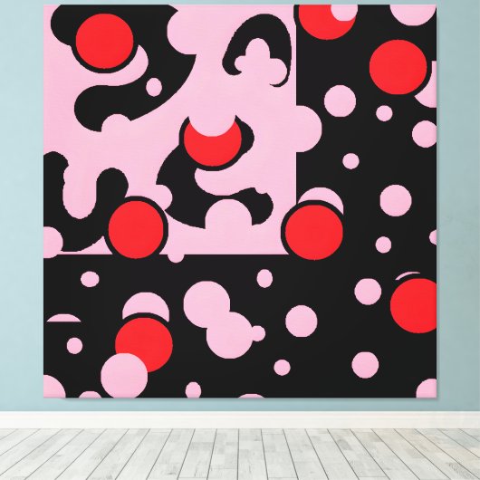 Toile Balloon Clouds Group (Insitu (Plancher de Bois))