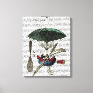 Toile Ballotte à air chaud Place du Louvre