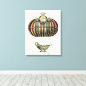 Toile Ballotte baroque à horloge (Insitu (Plancher de Bois))