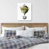 Toile Ballotte baroque Noir Jaune (Insitu(Chambre))