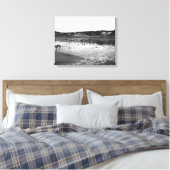 Toile Balnéaire, Oregon Baignade Heure Plage Scène (Insitu(Chambre))