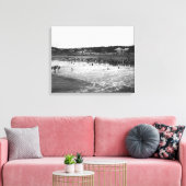 Toile Balnéaire, Oregon Baignade Heure Plage Scène (Insitu(Salon))