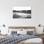 Toile Balnéaire, Oregon Baignade Heure Plage Scène (Insitu(Chambre))