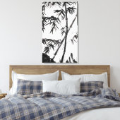 Toile Bambou au printemps (Insitu(Chambre))