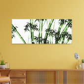 Toile Bambou Chinese Art - un - vert (Insitu(Salon))