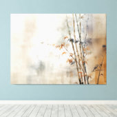 Toile Bambou esthétique Wabisabi (Insitu (Plancher de Bois))