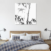 Toile Bambou - Style Chinois - non encadré (Insitu(Chambre))