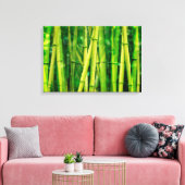 Toile Bambou vert (Insitu(Salon))