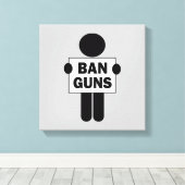 Toile Ban Guns (Insitu (Plancher de Bois))