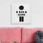 Toile Ban Guns (Insitu(Salon))