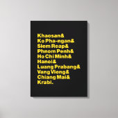 Toile Banana Pancake Trail / Circuit (Recto)