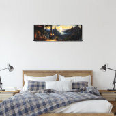 Toile Banc Magic Workshop surplombant une baie d'Imagina (Insitu(Chambre))