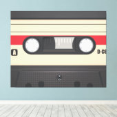 Toile Bande Casette - Violet (Insitu (Plancher de Bois))