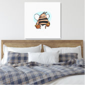 Toile Bande dessinée d'abeille (Insitu(Chambre))