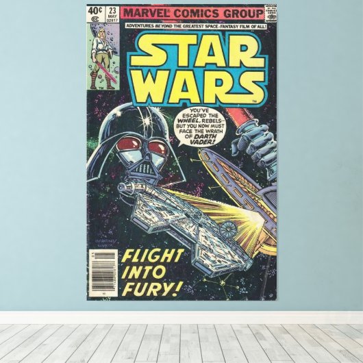 Toile bande dessinée, édition spéciale, affiche de BD de (Insitu (Plancher de Bois))