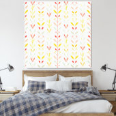 Toile Bandes d'automne coupées (Insitu(Chambre))