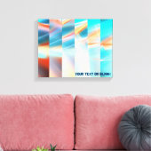 Toile Bandes du coucher du soleil (Insitu(Salon))