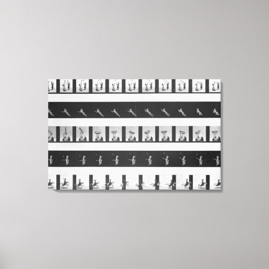 Toile Bandes-photos pour un praxinoscope (Recto)