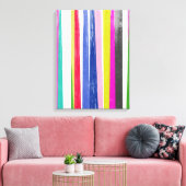 Toile Bandes verticales (Insitu(Salon))