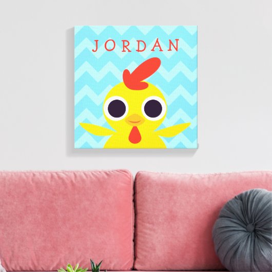 Toile Bandit le poussin (Insitu(Salon))