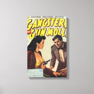 Toile Bandits et poules d'arme à feu