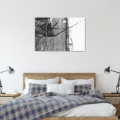 Toile Bandon, Oregon Harbour View et bateaux Photographi (Insitu(Chambre))