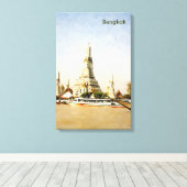 Toile Bangkok, Thaïlande (Insitu (Plancher de Bois))