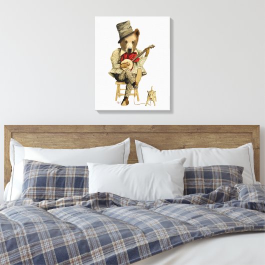 Toile Banjo Bear (Insitu(Chambre))