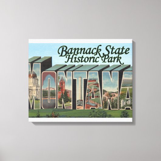 Toile Bannack State Park, Montana (Recto)