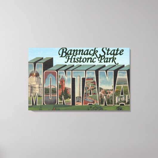 Toile Bannack State Park, Montana (Recto)