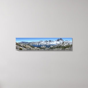 Toile Banner Peak sur le lac Garnet - Sierra Nevada