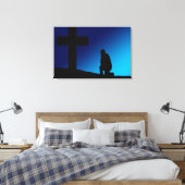 Toile Bannière de Cross Prayer (Insitu(Chambre))