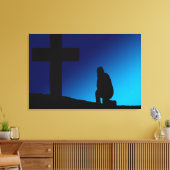 Toile Bannière de Cross Prayer (Insitu(Salon))