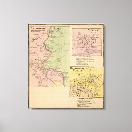 Toile Banques de Brandywine (Recto)