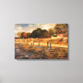 Toile Banques de la Seine par Vincent van Gogh (Recto)